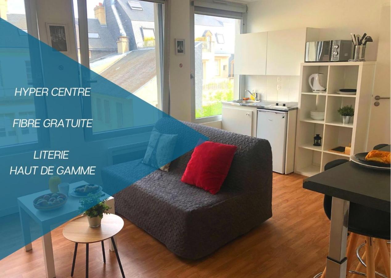 Ferienwohnung HYPER CENTRE - WIFI FIBRE GRATUIT - JERGWELOH - Le Parisien Caen Exterior foto